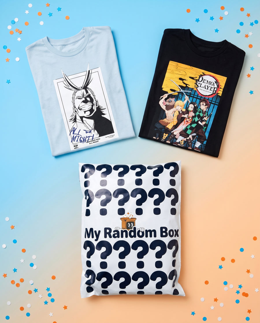 Anime T-Shirt Mystery Box - Men's